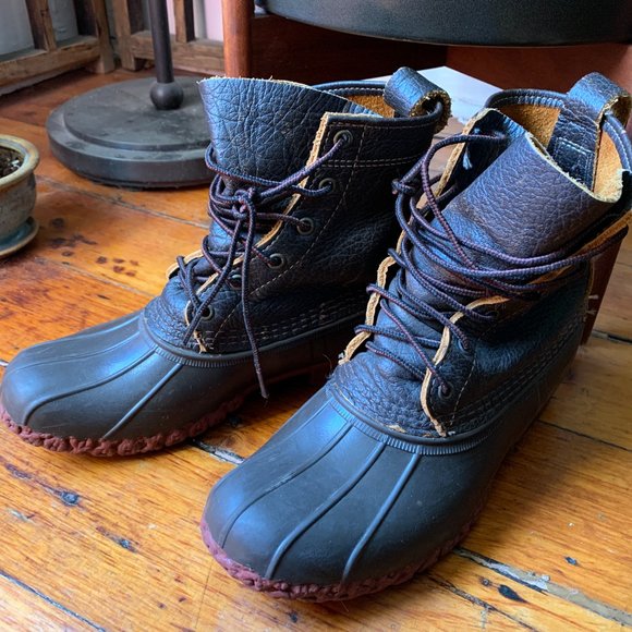 Women's L.L.Bean Boots, 8" Bison - Picture 6 of 9